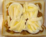 カレー♡たまごトースト作り方1写真