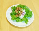 納豆にからし+味の素～。作り方4写真