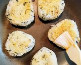 ☆簡単・美味☆香ばし味噌焼きおにぎり作り方6写真
