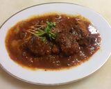 牛肉のトマト赤ワイン煮作り方20写真