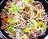 簡単,お腹満足!焼きうどん作り方6写真