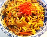 簡単,お腹満足!焼きうどん作り方8写真
