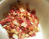 コンビーフと野菜のチリコンカンプレート作り方3写真