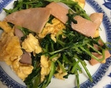 青臭さが消える！豆苗炒め♪作り方11写真