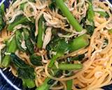 菜の花とシラスのパスタ（茅乃舎）作り方5写真