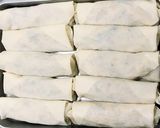 鶏de春巻き作り方6写真