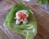 豆腐とサーモンのキャベツ包み作り方2写真