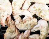 グリルで！にんにくたっぷり手羽先の塩焼き作り方3写真