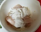 鶏ガラスープで絶品もつ鍋作り方1写真