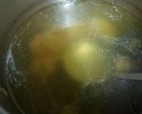 鶏ガラスープで絶品もつ鍋作り方4写真