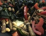 食物繊維たっぷりバタポン炒め簡単便秘解消作り方3写真