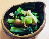 小松菜と筍の炒め煮作り方5写真