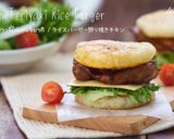 照り焼きチキン-カオジーライスバーガー作り方19写真