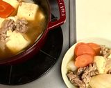 お腹に優しいオリゴ糖で豚コマ肉豆腐作り方6写真
