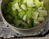 青梗菜のトロトロスープ作り方4写真