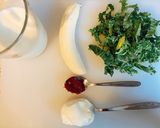 ケール摂取!飲みやすいグリーンスムージー作り方1写真