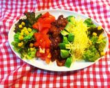 コンビーフと野菜のチリコンカンプレート作り方8写真