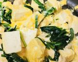 鶏肉のニラ玉●豆腐チャンプルー作り方4写真