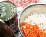 簡単!我が家のミートパスタ作り方1写真