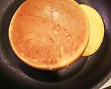 体に優しいもちもちカステラ風パンケーキ作り方10写真