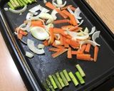 ホットプレートで餅入りチーズタッカルビ作り方9写真