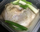 電子レンジでしっとり蒸し鶏作り方5写真