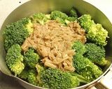 ブロッコリーのなめたけ蒸し　ごま油風味作り方1写真