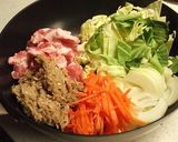 肉野菜×【あっさりなめたけ】のクリーム煮作り方1写真