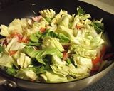肉野菜×【あっさりなめたけ】のクリーム煮作り方3写真