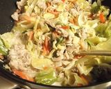 肉野菜×【あっさりなめたけ】のクリーム煮作り方7写真