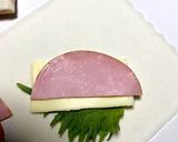 おつまみに☆大葉ハムチーズ春巻♡作り方2写真