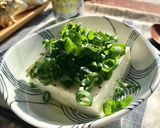美味しく減塩！オリーブ＆レモンペパー冷奴作り方3写真