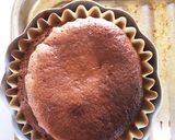 トースターでレアチョコレートケーキ作り方6写真
