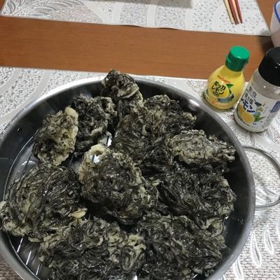 さくふわ食感のもずくの天ぷら♪ by みさこママ 【クックパッド】 簡単