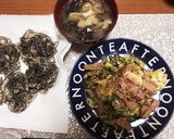 生もずくと油揚げのほっこりお味噌汁作り方4写真