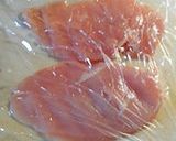 鶏胸肉のパン粉焼き マスタード風味作り方1写真