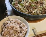 フライパンでラム肉のジンギスカン風作り方7写真