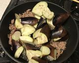 油使わず❤️ナスの肉味噌いため作り方3写真