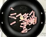 カルボナーラうどん。作り方4写真