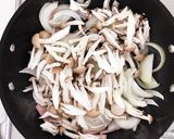 カルボナーラうどん。作り方5写真