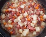 コーンビーフとポテト炒め煮作り方5写真