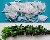 ほうれん草と新玉ねぎのごま和え作り方1写真