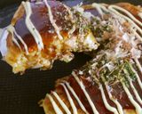 上品な食べ方♪京風お好み焼作り方10写真