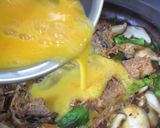 はくさい菜とサバ味噌煮缶の卵とじ作り方4写真