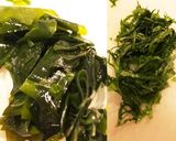 イカとわかめのペペロン風♡作り方1写真