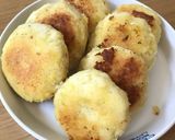 チーズ入り★さつまいもの甘辛おからもち作り方6写真