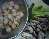 ベビーホタテの蒸し焼き作り方1写真
