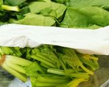 簡単!うまい!ほうれん草の海苔おかか和え作り方1写真