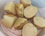 ミカンが隠し味！とんきち風ポテトサラダ作り方1写真