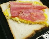 キャンプレシピ~ホットサンド作り方1写真